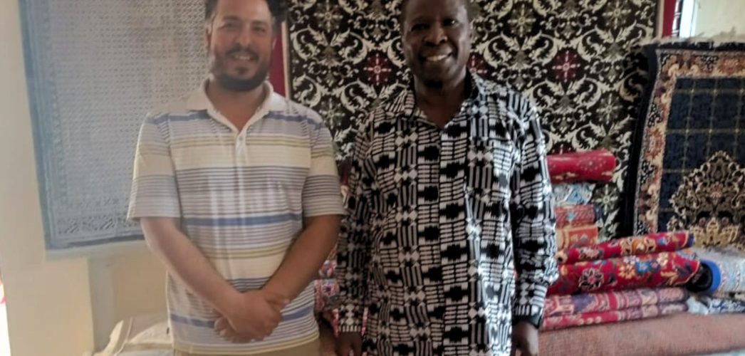 Hon. Alexander Muteshi at living quarters